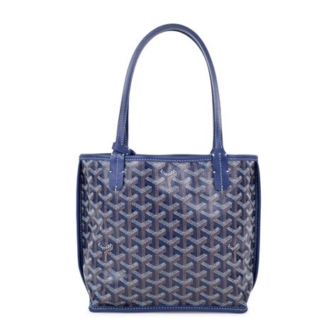 goyard mini anjou colours|goyard anjou mini tote bag.